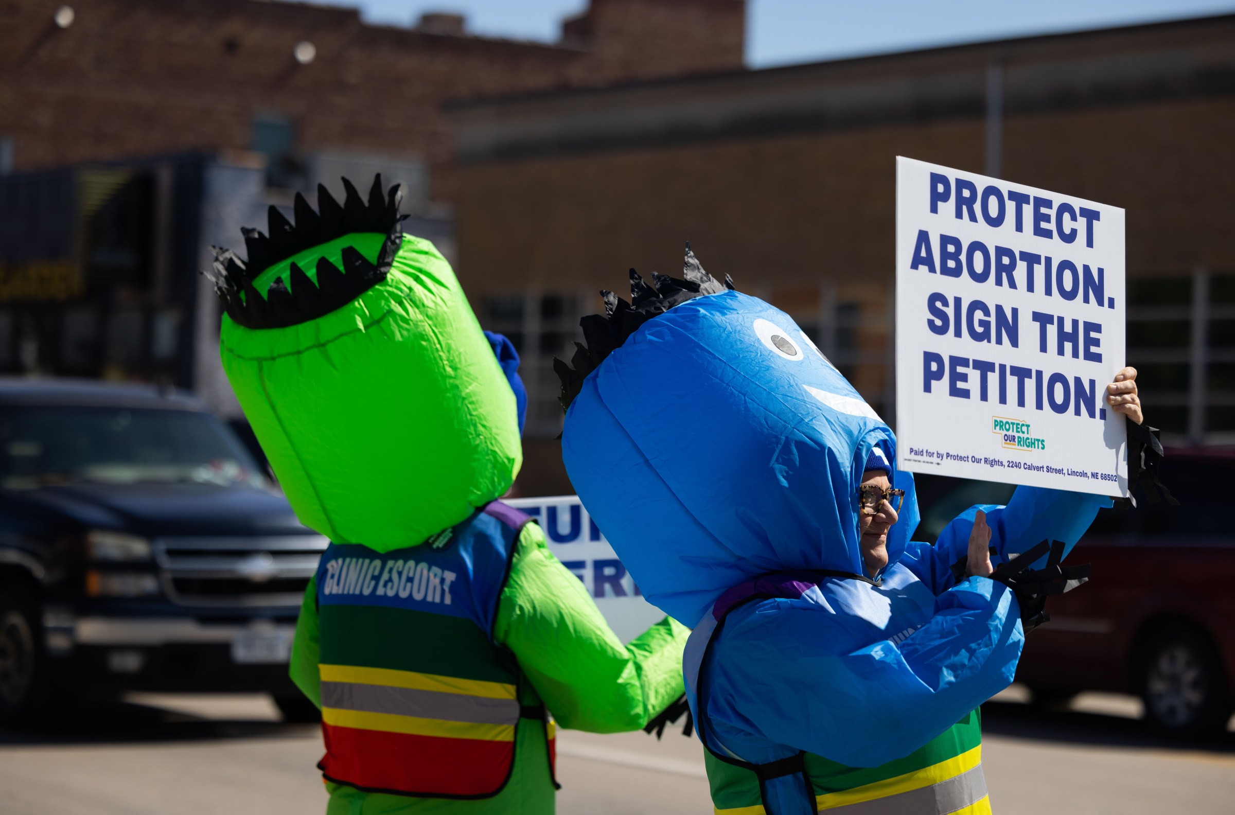 Nebraska is the only state with two abortion measures on the ballot. Confusion is the point.