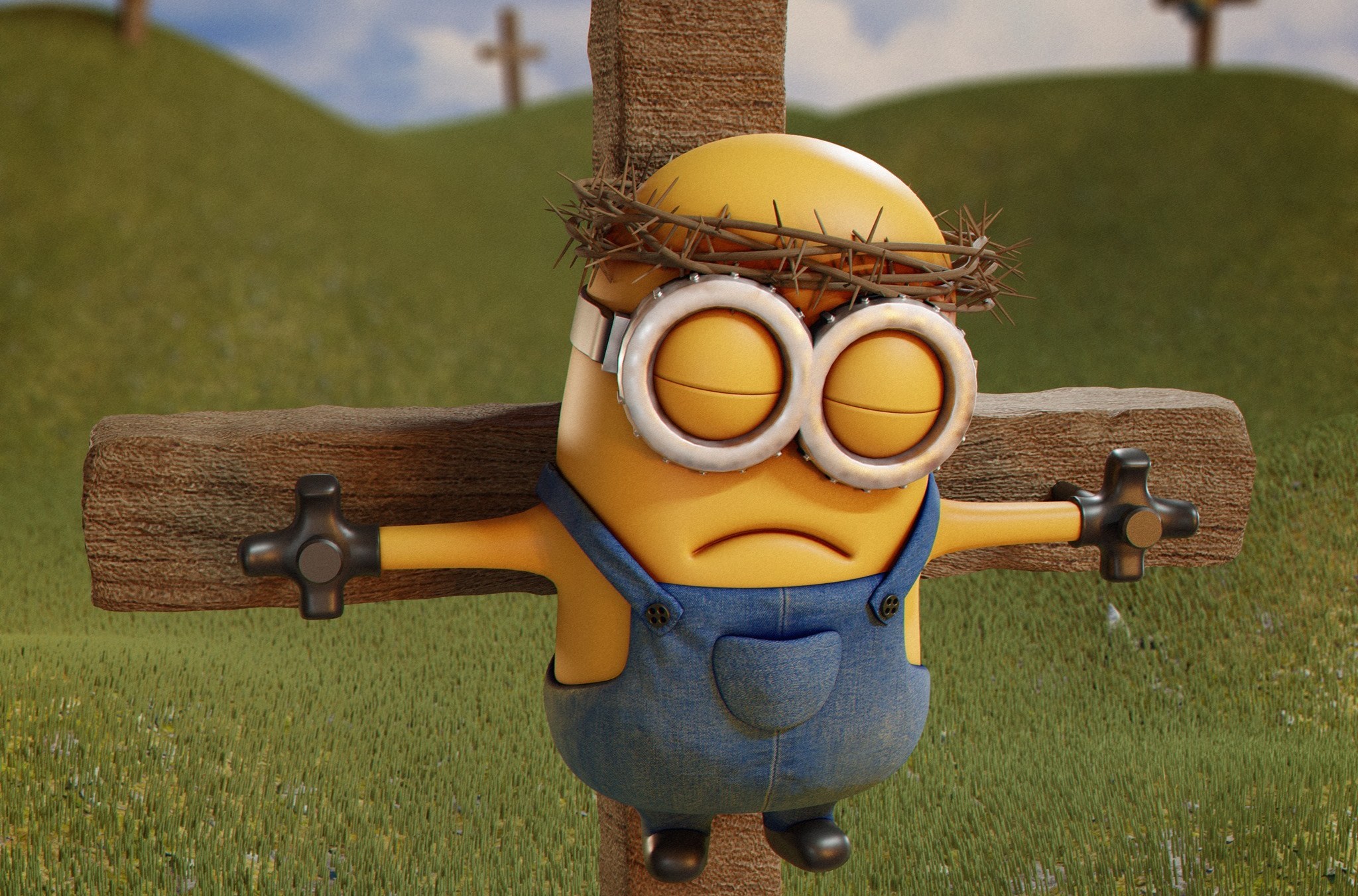 How Minion Jesus died — and then rose — on TikTok