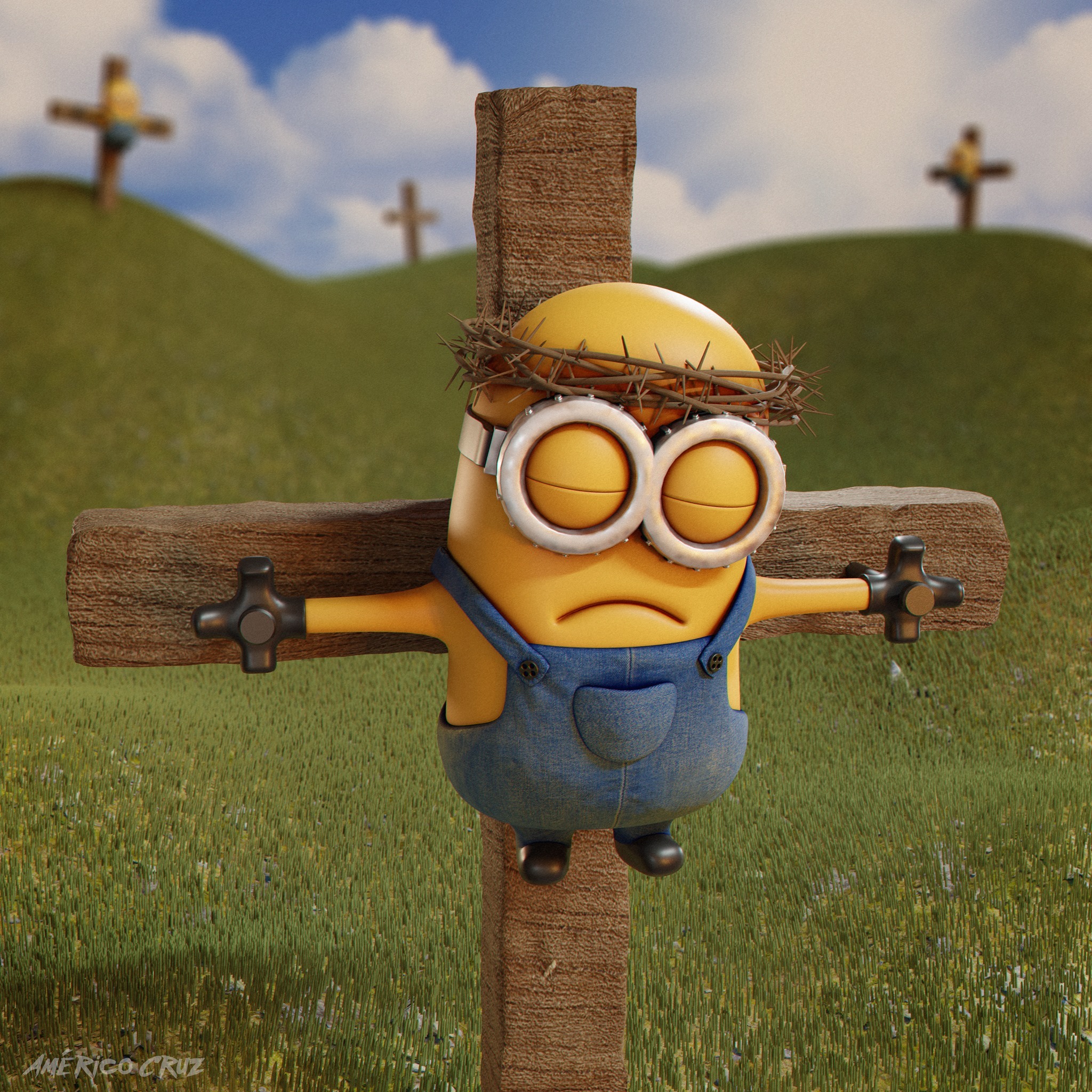 How Minion Jesus died — and then rose — on TikTok