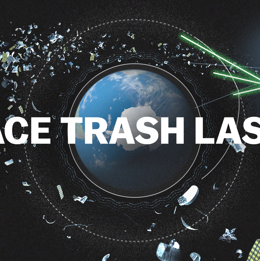 Space trash lasers, explained